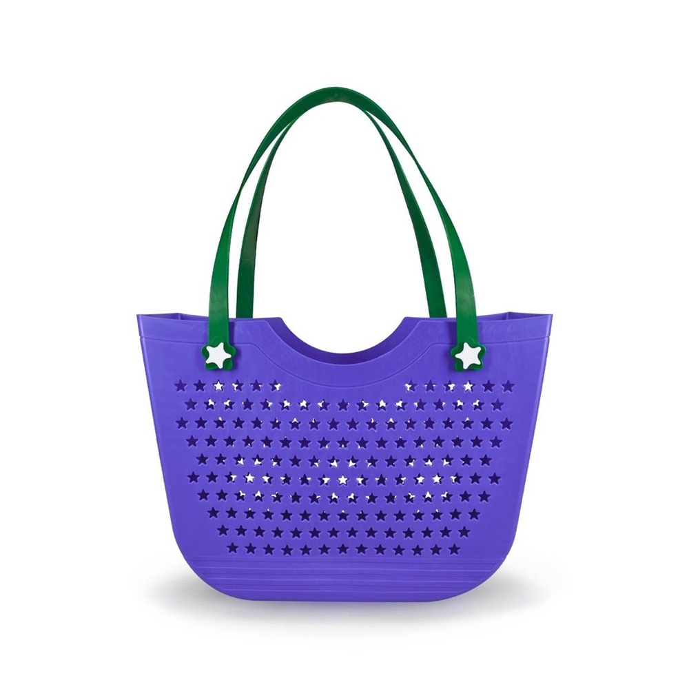 COPY - Charm Beach Bag Navy Blue - Bullseye's Playground